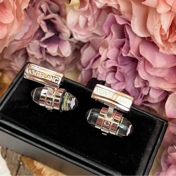 Montblanc Bullet Shape with Floating Star Emblem Cufflinks - Picture 15 of 17